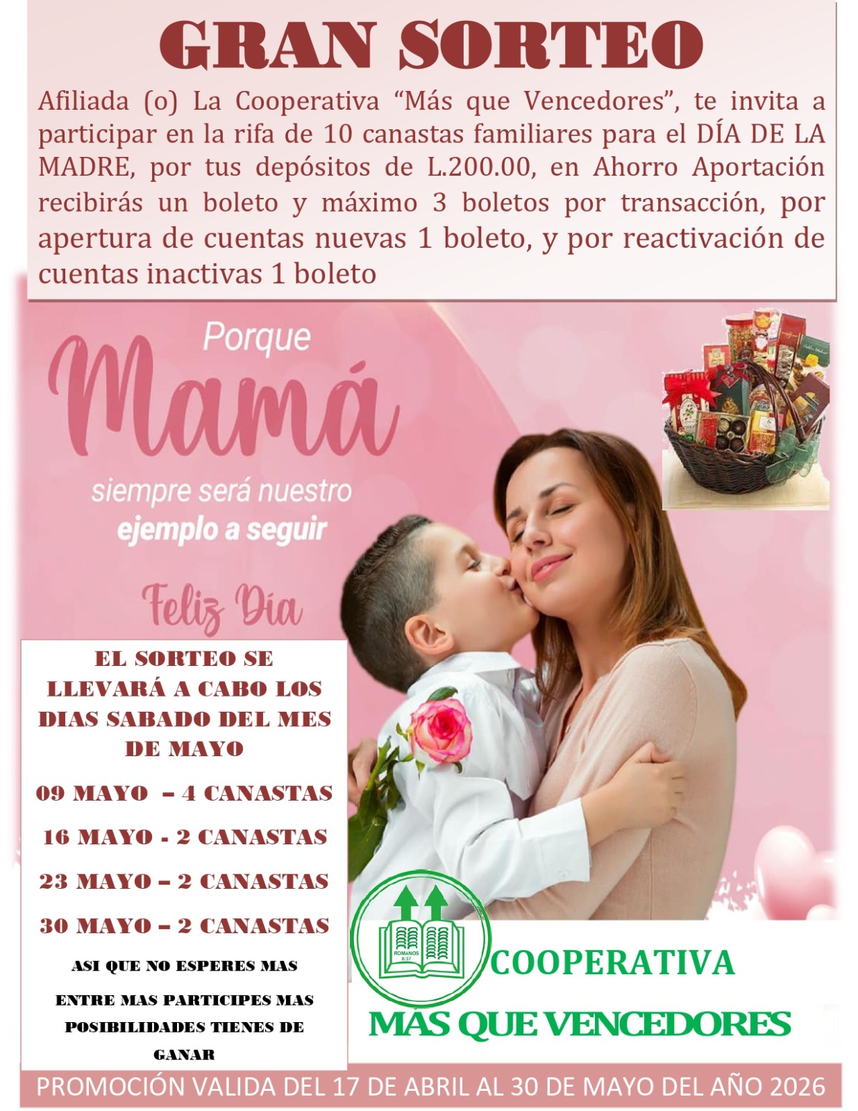 Atentos(as) a nuestro siguiente sorteo